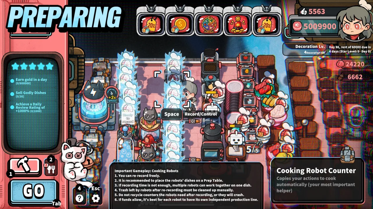 Life, the Universe, and Restaurants — PC Requirements, Controls, and Language Support